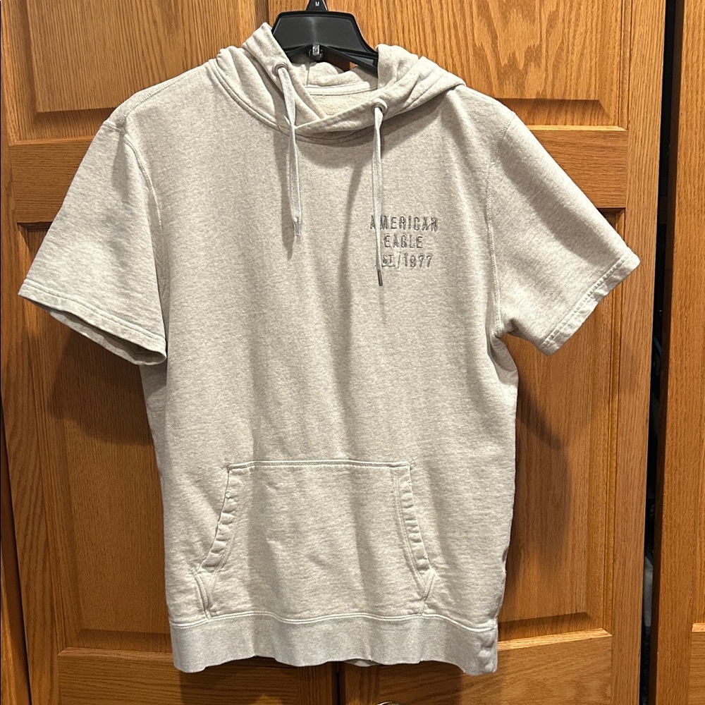 American Eagle Outfitters Light Gray Hoodie